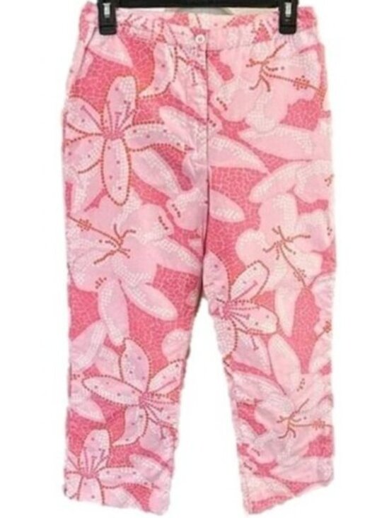 Lilly Pulitzer Pants - LILLY PULITZER Hawiian Vibe Cropped Pants